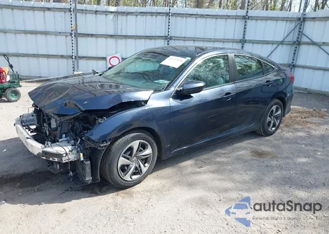 2021 Honda Civic Lx z USA, uszkodzony, nr VIN 19XFC2F65ME000324